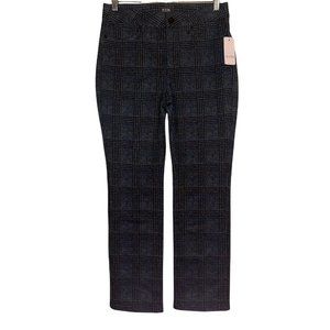 NYDJ Not Your Daughters Jeans Women Marilyn Straight Ponte Pant 8P Piedmont Gray